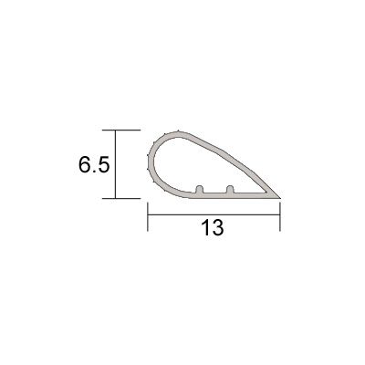 SILICONE 'PRESS-FIT' PERIMETER COMPRESSI