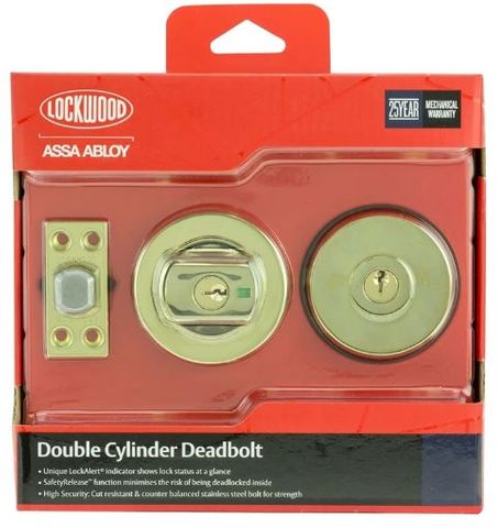 PARADIGM DEADBOLT ROUND ROSE EVB DP