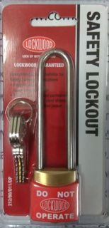 LOCKWOOD SAFETY LOCKOUT PADLOCK