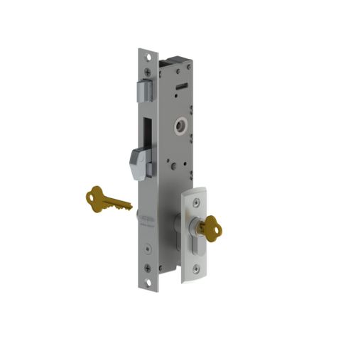 PINNACLE SD 40BS LOCK ONLY SATIN STAINLESS