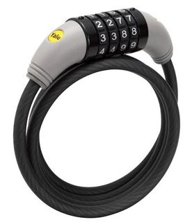 COMBINATION CABLE LOCK (8*1200)-4 WHEEL