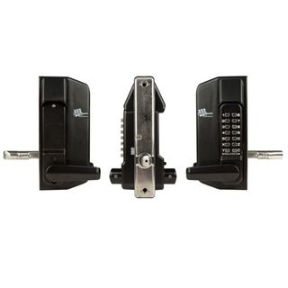 BORG DIGITAL GATE LOCK 3400 KEYPAD LEVER/LEVER BLK