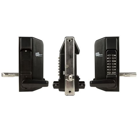 BORG DIGITAL GATE LOCK 3400 KEYPAD LEVER/LEVER BLK