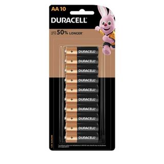 DURACELL COPPERTOP AA 10 PCE BATTERY DP