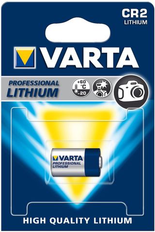 VARTA CR2 PROFESSIONAL LITHIUM BATTERY