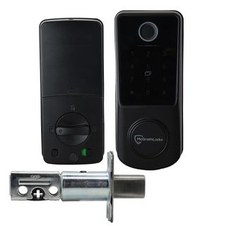 MCGRATH LOCKS KEDRON SMART DEADBOLT, BLACK