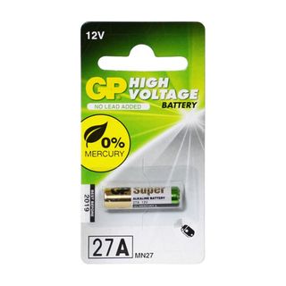 GP 27A 12V 18MAH ALKALINE BATTERY DP