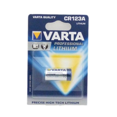 VARTA CR123A PROFESSIONAL LITH BATTERY