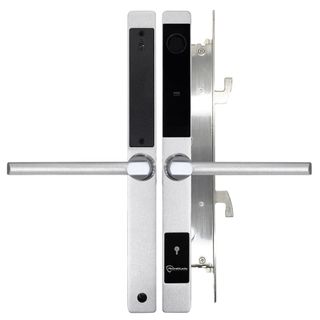 MCGRATH A231 SLIMLINE DIGITAL LOCK, LEVER HANDLE, SILVER
