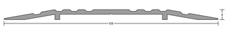 LOW PROFILE THRESHOLD PLATE 125W 3000 SI