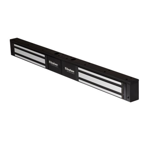 NEPTUNE MAGLOCK DOUBLE DOOR, 280KG, MONITORED, BLACK