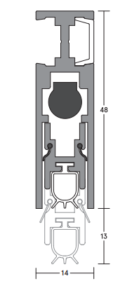 DROP SEAL FACE FIX 0635 SIL