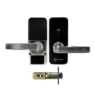 MCGRATH ALBION DIGITAL LOCK, SATIN NICKEL WITH 60/70 ADJ