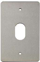 PZ25 OVAL SERIES STAINLESS STEEL FLUSH MOUNT