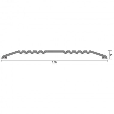 150MM-HEAVY DUTY  THRESHOLD PLATE (11MM