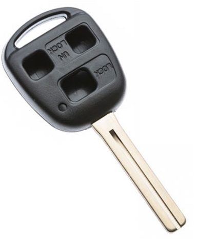 TOYOTA/LEXUS SQUARE STYLE 3 REMOTE KEY SHELL