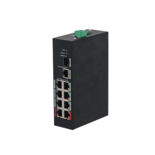 DAHUA SWITCH 8 PORT POE 96W L2 HARDENED DUAL POWER V2