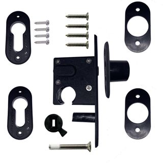 BDS MORTICE MAGNETIC GATE LATCH BODY TO SUIT EURO CYLINDER