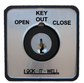 LIW KEY SWITCH EZY 3 SPRING RETURN OPEN/CLOSE