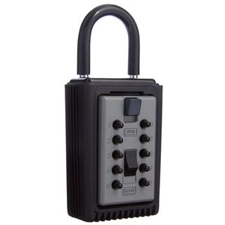 KIDDIE KEY SAFE WITH SHACKLE.
