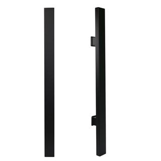 MCGRATH LOCKS GRANGE DUMMY ENTRANCE PULL HANDLE IN BLACK