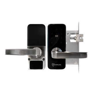 MCGRATH ALBION DIGITAL LOCK SATIN NICKEL FINISH WITH 60MM
