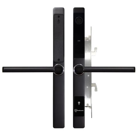 MCGRATH A231 SLIMLINE DIGITAL LOCK LEVER HANDLE BLACK 28MM