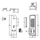 DX MECHANICAL DIGITAL KIT TO SUIT 3770 SERIES MORTICE LOCK