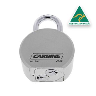 CARBINE CDEP DUAL ENTRY PADLOCK, KEYED TO DIFFER