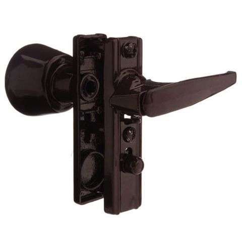 SCREEN DOOR LATCH BROWN