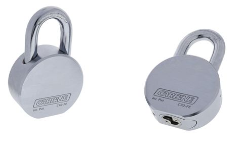 CARBINE C70 PADLOCK, 11 X 27MM MOLY SHACKLE, KEYED TO DIFFER