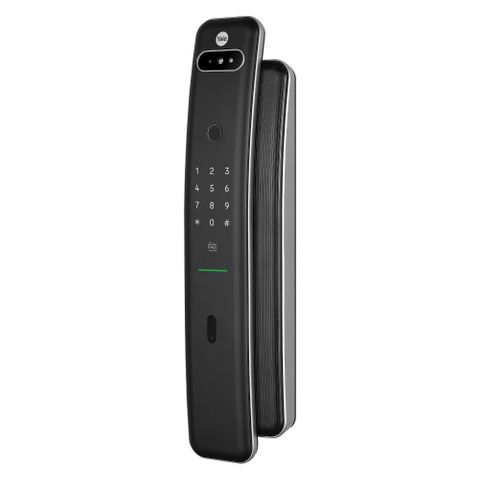 YALE LUNA PRO+ 60MM BACKSET NOVA GRAPHITE WITH YALE HOME MOD