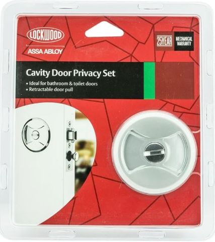 SYMMETRY ROUND CAVITY SLIDING DOOR PRIVACY SET DP
