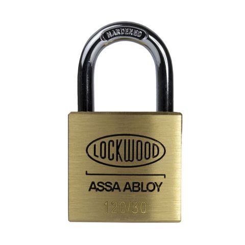 120 SERIES PADLOCK 30MM WITH 18MM SHACKLE KA KEY CODE 4542