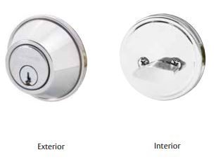 SYMMETRY DEADBOLT SINGLE CYL DP