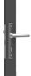 LOCKWOOD INDURO 2PT 30 BACKSET LONG THROW TP SATIN STAINLESS