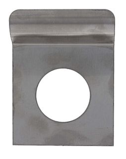 CARBINE PULL PLATE, SUITS DEADBOLT, POLY BAG, STAINLESS STEE