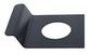 CARBINE PULL PLATE, SUITS DEADBOLT, POLY BAG, MATTE BLACK