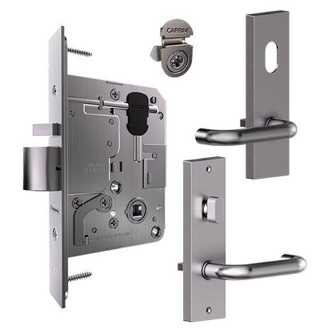 CARBINE LONGREACH STANDARD 60MM BACKSET ENTREANCE KIT