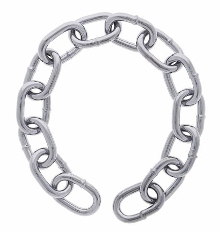 CARBINE CHAIN39B MILD STEEL CHAIN, 12MM X 390MM