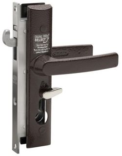 8654 HINGE SECURITY DOOR LOCKSET NO CYL