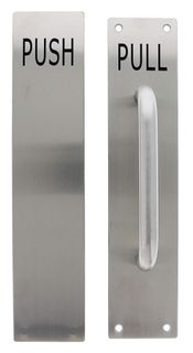 LENLOK PH-PP-0 BACK TO BACK PUSH PULL 300 X 65MM, ENGRAVED,