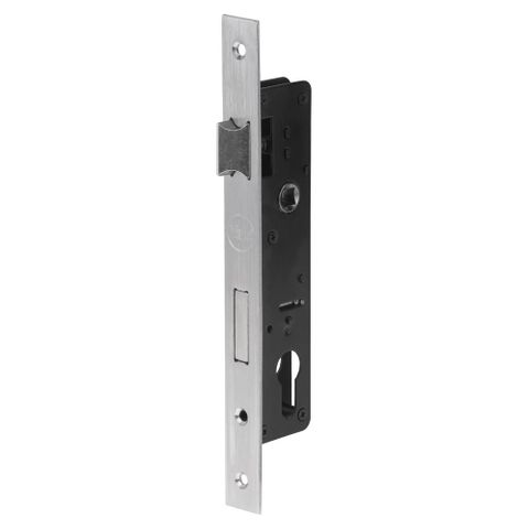 YALE 85MM PITCH EURO MORTICE LOCK 25MM BACKSET SSS