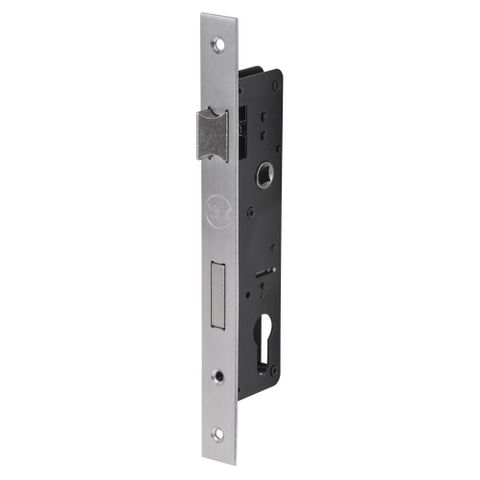 YALE 85MM PITCH EURO MORTICE LOCK 30MM BACKSET SSS