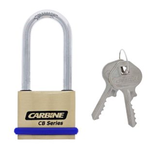 CARBINE CB40 40MM BRASS PADLOCK, KA1