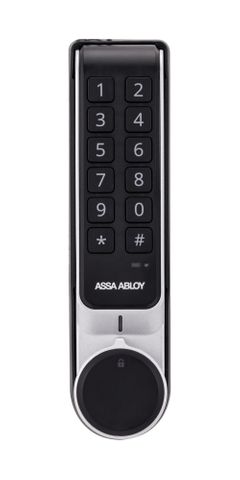 ML5500 SERIES DIGITAL CAM LOCK - VERTICAL PIN KEYPAD SILVER