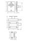 100A SERIES LOCK AND INDICATOR SET – SCREW FIXS SCP