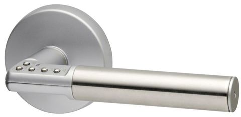 CODE HANDLE SATIN STAINLESS/SATIN PEARL LH SATIN STAINLESS