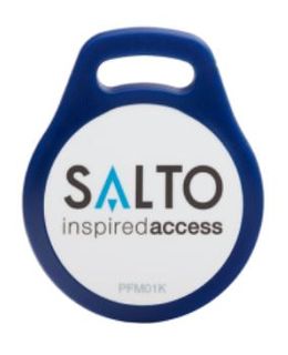 SALTO MIFARE 1K FOB BLU FRAME WHT CENTRE PACKS OF 10