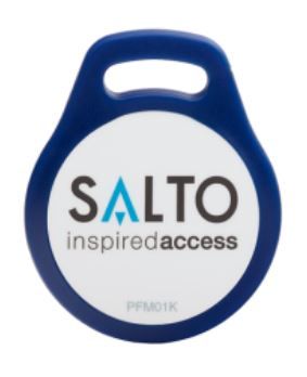 SALTO MIFARE 1K FOB BLU FRAME WHT CENTRE PACKS OF 10